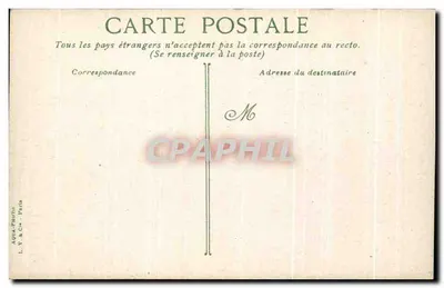 Trouville. Hotel das Roches Navares — editor L.V. & Cie, Paris, n° 1692 — Verso