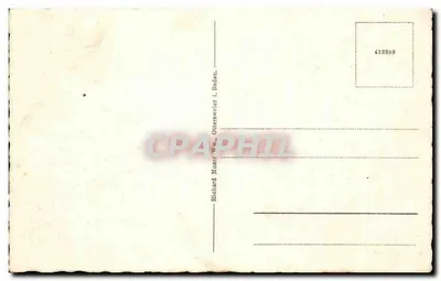 Ottersweier — vue du Dorfback avec le Brassenpartie — éditeur non visible — Verso
