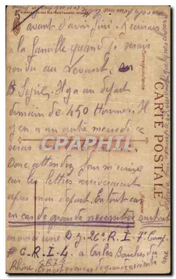 AVIGNON - O Palácio dos Papas (Vista tirada da ilha da Barthelasse) — edição não identificada, n°7 — Verso