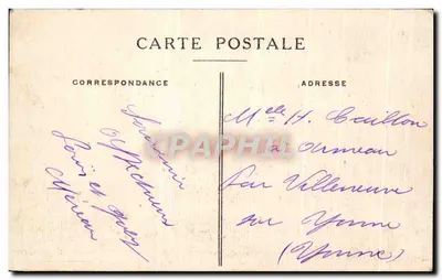 Deauville — A Natação Florida. Todos estão nadando — Editor: A. H. Hébert, Paris — Verso