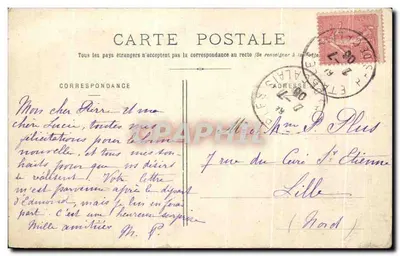 Parigi-Plage - La Rue de Paris — L.D., B., 10. — Editore S. Feslau — Verso