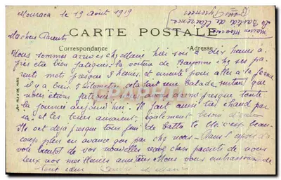 Bayonne — De Plein van het Reductie en het Theater — LL, n° 461 — Achterkant