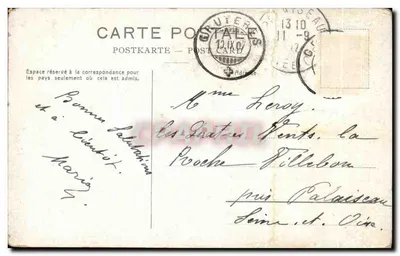 Ponts sur l'Hongrin — Montbovon — Phototype Co., Neuchâtel n°3557 — Verso