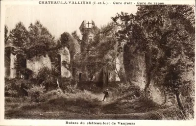 वॉजर्स के किला-फोर्ट के अवशेष — चाटो-ला-वालियर (I.-et-L.) — ग्रेनोएलियर एडिशन