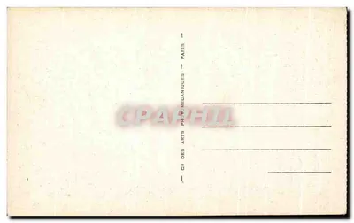 Biarritz — Efeito de ondas no Port-Vieux — Cie des Arts Photographiques, Paris, n°61 — Verso