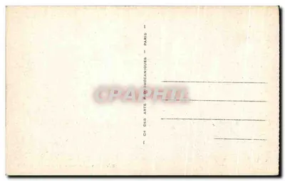 Biarritz — Efeito de ondas no Rocher de la Vierge — Cie des Arts Piédomécaniques, Paris, n°188 — Verso