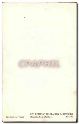 4ème Régiment de Cuirassiers — Trompette — éditeur LES ÉDITIONS MILITAIRES ILLUSTRÉES, n° 335 — Reverso