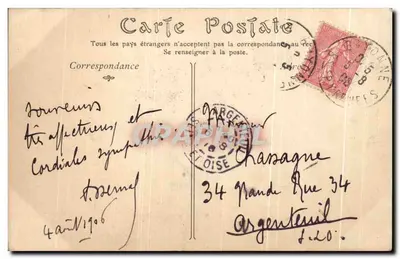 Bayonne — Les Flèches de la Cathédrale — Éditeur non identifié, n° 12 — Verso