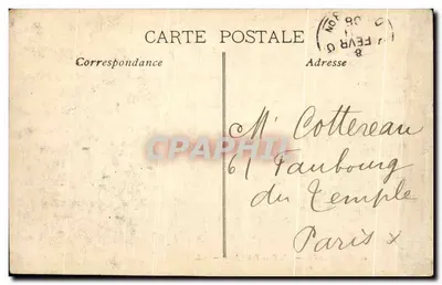 Marsella — El Fuerte de Saint-Jean — EL. — Reverso