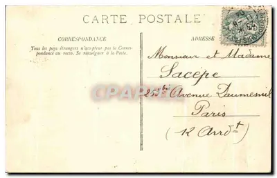 Calais — Portowka — LL. N°36 — Rewers