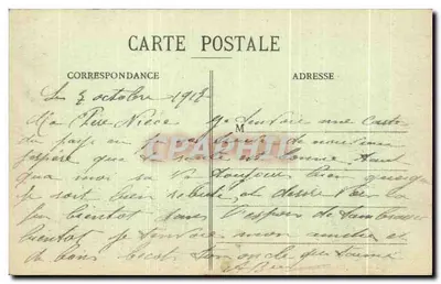 De Oorlog in Lotharingen in 1914-15-16 — De Overwinning van ROZELIEURES — Een Grote Grafzerk — Uitgever: E. Jourdan, Lucey — Achterkant