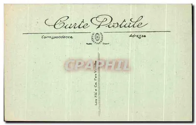 Guérande — Dolmen de la Madeleine descoberto em 1874 — editor L.I. — Verso