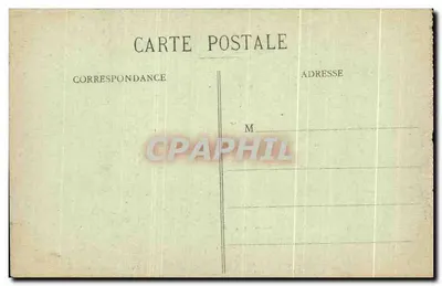 Reims — A Catedral incendiada e bombardeada pelos Alemães — Coleção de Raphaël, Reims — Verso