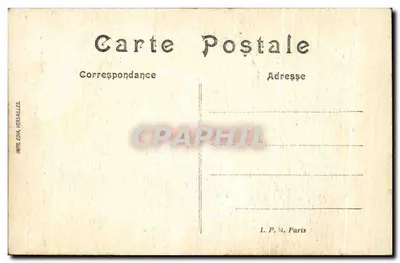 Ribécourt (Oise) — A Igreja interna após os bombardeios alemães em 1914-15 — Frezquin, editor, em Ressons — Verso