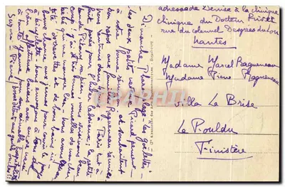 Audierne - A Velha Igreja — editor desconhecido, n° 18 — Verso