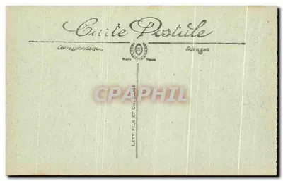 As Ruínas da Grande Guerra — Localização do Povoado de Fleury — Env. de Verdun — Viné Paris n° 552 — Verso