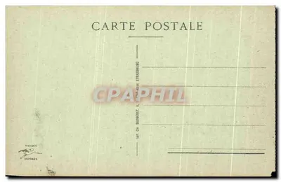 Localização do Village de FLEURY — Maio 1917 — Editor Ch. Bergeret, Strasbourg — Verso