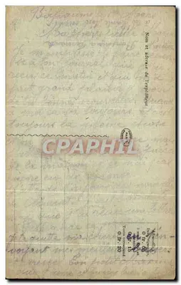Bapaume — Nas ruínas — editor Van Gilpen-Deelerco, n° 3512 — Verso