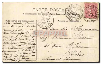 Troyes - La Seine - Le Pont de Saint-Jacques sur la Seine — éditeur R.H.&Cie, Nancy, n°59 — Verso