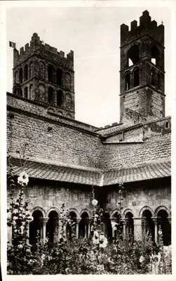 Elna (Pyrénées-Orientales) — Catedral e Claustro — Éditions d'Art Ysé, Paris