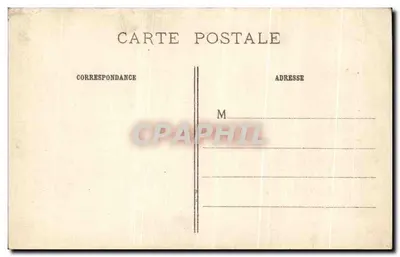 Arras bombardowany — Ruiny Pałacu Miejskiego — IMP. BAUDINIÈRE, NANTERRE — Rewers