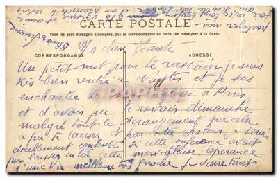 Biarritz Pittoresque — Onda na dique — N° 88 — Edição A. Simons — Verso
