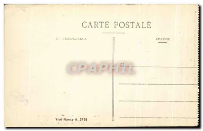 Reims - Katedra spalona przez Niemców 19 września 1914 — Zbiór G. Dubois, Reims — Rewers