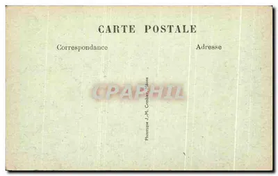 A Defesa de Verdun — Ravin da Senhora apelidado de Ravin da Morte — Fototipia J.-M. Combiet, Mâcon — Verso