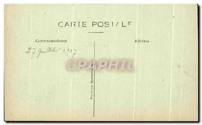 Beuvraignes (Somme) — Vista geral dos escombros — Phot-Express, VI-6, Paris — Verso