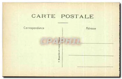 Chemin des Dames — De Boerderij van HURTEBIZE — B. Margerade en H. Lestrait, Salsouss — Achterkant
