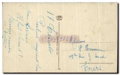 Vittoriano — Rzym — wydawca nieznany, numer seryjny 348 — Rewers