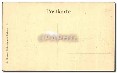 Casa com telhado de colmo e moinho de água — Schwarzwaldhäuser Nr. 12 — editor Schwarzwaldhäuser — Verso