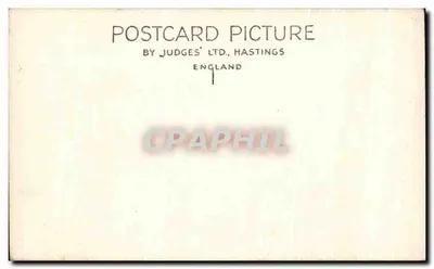 Lago nas montanhas — vista panorâmica — Judges' Ltd., Hastings, England — Verso