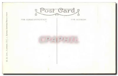 Ponte de St Johns College e Ponte dos Suspiros, Cambridge — H.B. Ltd., Londres, E.C. 1 — Verso