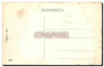 Ruiny Solin — Salona — J. Karaman, Split, n° 7612 — Rewers