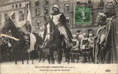 Rollon le Normand — Reçu par les Autorités (911-1911) — Éditeur E.P.D.