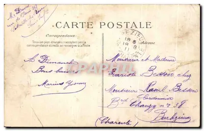 Rollon le Normand — Reçu par les Autorités (911-1911) — Éditeur E.P.D. — Verso