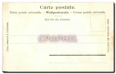 Parte del camino hacia el Tödi — Edición Photoglob Co. Zürich, n.º 740 — Reverso