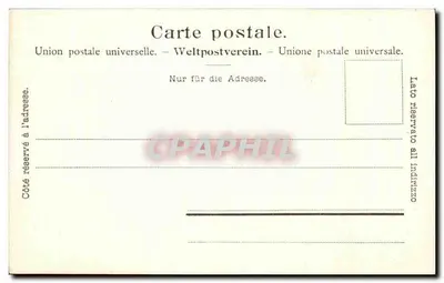 Lütschine und Wetterhorn — Edição Photolor Zürich, n° 677 — Verso