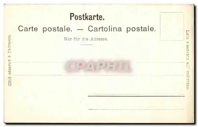 A Blümlisalp - Oberland bernois — J. Moegle, Fot. Thun, n° 191 — Verso