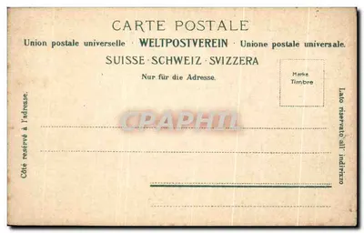Jungfraujoch — widok z Wengernalp — Verlag Gebr. Wahrth, Fot. Kichberg, Zurych — Rewers