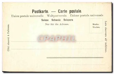 Totensee na przełęczy Grimsel — widok z 2145 m — Verlag Chr. Brennenstuhl, Meyringen — Rewers