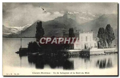 Clarens-Montreux - Ilha de Salagnon e a Dente do Meio — G. L. M. No. 69