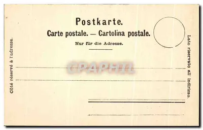 Hotel Riffelberg en Mount Cervin — Charnaux Frères & Cie, Genève, n°33 — Achterkant