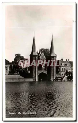 Sneek, De Waterpoort — editor N.W. Vroom & T. Feesman, série 02201