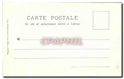 Soissons — A Torre da Catedral — Fototipia A. Bregier, Paris — Verso