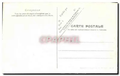 Amiens — Katedra — Organy i ołtarz — V. F. Paris No. 45 — Rewers