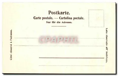 2. Brücke Via Mala — Gruss aus der Via Mala — éditeur inconnu, n° 1335 — Verso