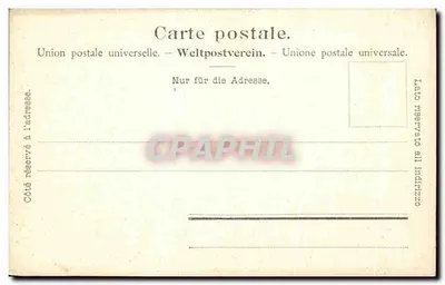Oberer Reichenbachfall (Hasli) — wodospad w lesie — wydawnictwo Photoslär Co. Zürich, nr 477 — Rewers