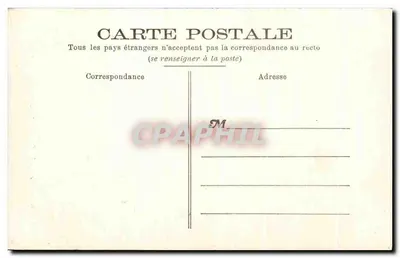 Rouen — Katedra — Gotycki schodzie — F. Hauchand, nr 607 — Rewers